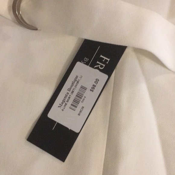 Flare belted skirt - Picture 3 of 5